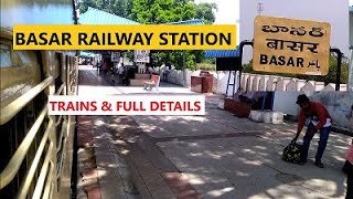 Basar railway station  బాసర  Timings amp Full details indianrailways venkateshgudurivlogs [upl. by Hamehseer]