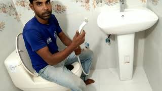 commode toilet use karne ka tarikahow to basic use toilet [upl. by Ardnic598]