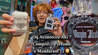 Comprei 1 Perfume e veio 10 Que Não Pedi Perfumes Góticos Da Marca Kschepistore Kevin Schepis [upl. by Johnnie]