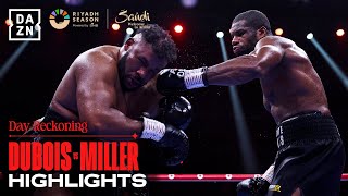 Hes Back  Daniel Dubois vs Jarrell Miller Fight Highlights [upl. by Hildagarde]