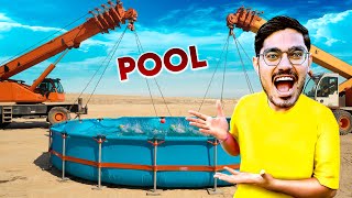 Worlds First Swimming Pool in Air🔥 हवा में लटकता हुआ स्विमिंग पूल एक अजूबा [upl. by Nehemiah]