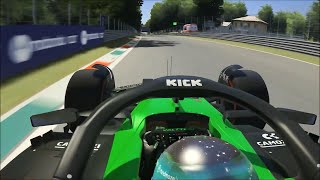 Valtteri Bottas OnBoard  2024 Italian Grand Prix  assettocorsa [upl. by Wallinga65]