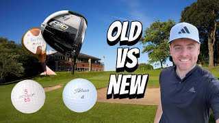 Club Showdown Testing Vintage vs Modern Golf Clubs [upl. by Nnaylrebmik]