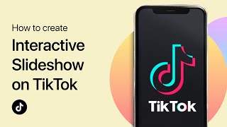 How To Make an Interactive Photo Slideshow on TikTok  Tutorial [upl. by Henryson336]