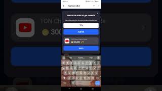 TON Chain Wallet Guide  TAPCOINS LUCKY CODE tapcoins luckycode hamsterkombat tapswap [upl. by Sabas]