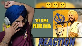 Reaction The Real Folktale Full song  Khazala  urban Rulerz  new punjabi songs 2022 [upl. by Eilsew403]