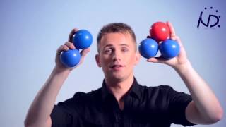 Tutorial How To Juggle 5 Balls  Instructional Video [upl. by Aislehc608]