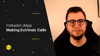 Building a dApp with polkadotjs React and Typescript 5  How to make extrinsic calls [upl. by Elfreda]