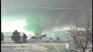 Hesston Kansas F5 Tornado  March 13th 1990 [upl. by Sherrill]