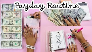 THE PAYDAY ROUTINE THAT CHANGED MY LIFE  Budgeting for Beginners [upl. by Sykleb]