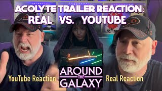 Star Wars Acolyte Trailer Reaction  Real vs Staged for YouTube [upl. by Adyaj]