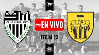 CIPOLLETTI vs SANTAMARINA ⚽  Torneo federal A 2023 [upl. by Areem502]