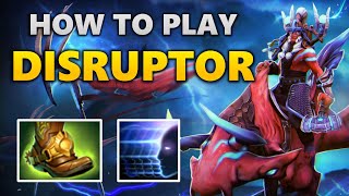 How To Play Disruptor  Support Spotlight  Dota 2 Guide 732e [upl. by Edelman929]