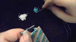 Peyote Bracelet Tutorial [upl. by Rhianna]