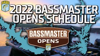 2022 Bassmaster Opens Schedule Announcement [upl. by Fowler]