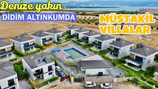 DİDİMİN EN GÜZEL MEVKİSİNDE DENİZE YAKIN SİTE İÇİ MÜSTAKİL VİLLALAR [upl. by Alimak390]