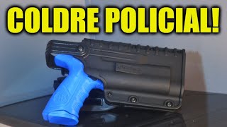 O Melhor COLDRE POLICIAL do Brasil  Coldre Ostensivo BLACK OPS Bélica  Review Completo [upl. by Wier]