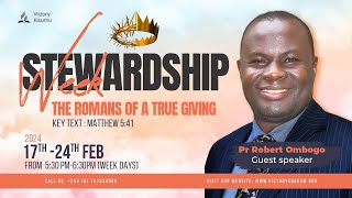 Day 6  Coveting Whats Not Yours  Pr Robert Ombogo  Stewardship week [upl. by Atte]