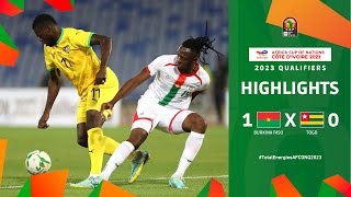 Burkina Faso 🆚 Togo  Highlights  TotalEnergiesAFCONQ2023  MD3 Group B [upl. by Evelyn249]