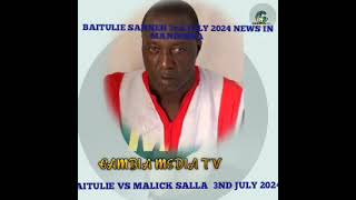 BAITULIE VS MALICK SALLA 3ND JULY 2024 [upl. by Tatman790]