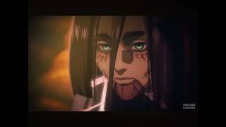 Mikasa kills eren Yeager full scene attack on titan [upl. by Barcot]