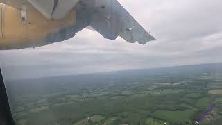 Time to go home Gatwick to Guernsey by Aurigny ATR72 GOGFC 13th May 2024 [upl. by Adnovad]