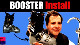 UPGRADING My NEW Ski Boots How To Install BOOSTER Straps [upl. by Clarence47]