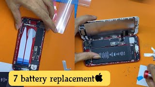 Iphone 7 battery chainging  not battery backup issue fixed ✅ [upl. by Rosner263]