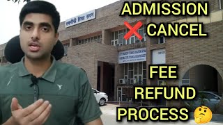 HSTES FEE REFUND POLICY 😱 Btech Haryana Fees All Details 😀 [upl. by Drofnas786]