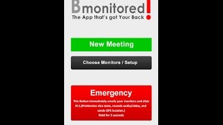 Bmonitored Personal Safety App [upl. by Hilaire]