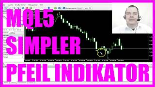 MQL5 TUTORIAL DEUTSCH  SIMPLER PFEILINDIKATOR [upl. by Attelahs]