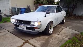 1976 toyota Celica GT 5speed Ra24 FOR SALE 1000000 SOLD [upl. by Anahcra]