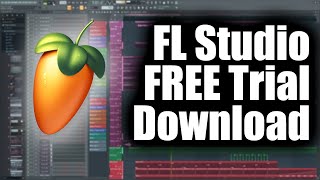 FL Studio Tutorial How to Download and Install the Free Trial Version [upl. by Arba468]