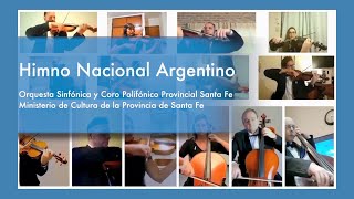 Himno Nacional Argentino por zoom en pandemia de covid [upl. by Acessej]