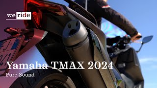 Yamaha TMAX Tech MAX 2024  Pure Sound 🔉 [upl. by Yael]