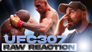 Watching a WAR Pereira Vs Rountree Live  Alex Volkanovskis Raw Reactions to UFC307 [upl. by Etireugram]