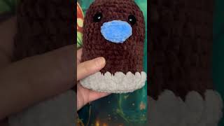 Diglett Pattern by Jollibeans smallbusiness art bjd doll smallbusinessowner amigurumi [upl. by Odranar]