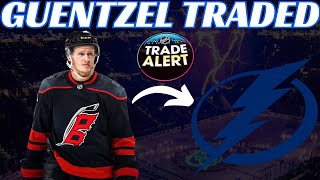 Breaking News Carolina Hurricanes Trade Jake Guentzel to Tampa Bay Lightning [upl. by Jemena]