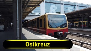 SBahn Station Ostkreuz  Berlin 🇩🇪  Walkthrough 🚶 [upl. by Bussey]