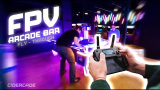 INSANE FPV Drone Arcade Bar One Shot [upl. by Niryt579]