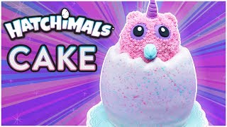 HOW TO MAKE A HATCHIMALS CAKE  NERDY NUMMIES [upl. by Harry]