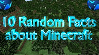 Top 10 Random Facts about Minecraft [upl. by Bessie]