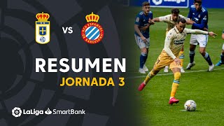 Resumen de Real Oviedo vs RCD Espanyol 02 [upl. by Sibylle]