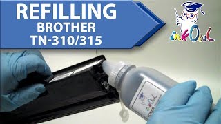 How to Refill a Brother TN310 TN315 TN320 TN325 TN328 Toner Cartridge [upl. by Gardol131]