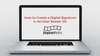 How to Create a Digital Signature in Adobe Acrobat Reader DC [upl. by Meeharb]