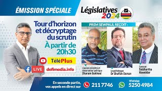 Législatives 2024 – Plateau spécial  tour d’horizon et décryptage du scrutin [upl. by Lenni]