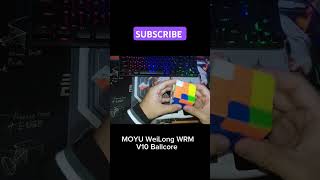 Weilong WRM V10 UV Coated 11606 seconds Solve Best Cube 2024 shorts trending viral speedcubing [upl. by Eimmak186]