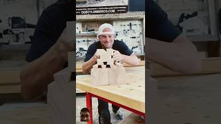 Four way dovetail joint ad woodworking woodwork wood maker bois tools holz joinery madera [upl. by Saticilef255]