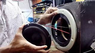 REPAIR MICROLAB TMN1 SPEAKER NO BASS 2020 [upl. by Lindo]