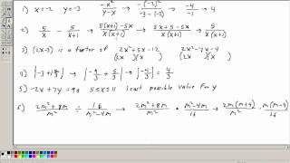 Accuplacer Math Placement Test 1 Algebra section Part 1 [upl. by Airdnal]